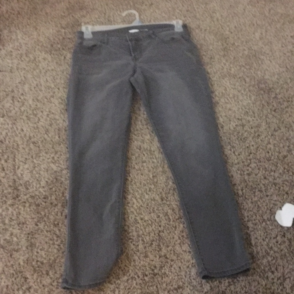 Gray jeans